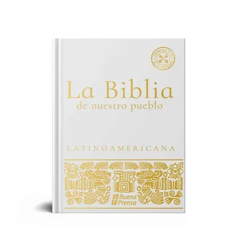 La Biblia de nuestro Pueblo: Latinoamericana [Blanca, Bolsillo, Tamaño Compacto, con Uñero]