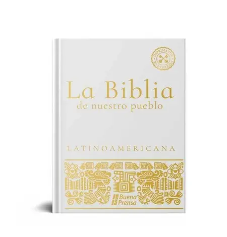 La Biblia de nuestro Pueblo: Latinoamericana [Blanca, Manual, Tamaño Compacto, con Uñero]