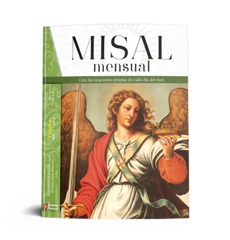 Misal Mensual Letra Grande Octubre 2026