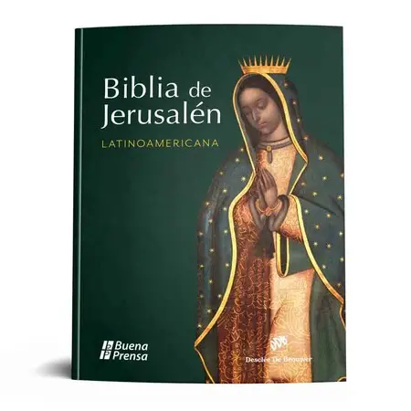 Biblia de Jerusalen Latinoamericana [Bolsillo, Pasta Dura, Virgen de Guadalupe]