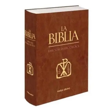 La Biblia: Libro del Pueblo de Dios [Simil Piel con Uñero]